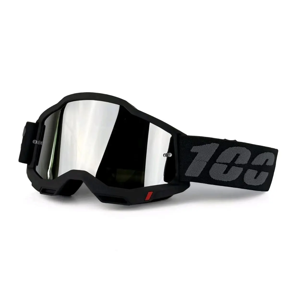 Unisex All-Season Weather-Resistant Offroad Motorcycling Goggles, TPU Construction, Anti-Graffiti Lenses, Dustproof Design, Adjustable Strap, Suitable for ATVs, Snowy Conditions, MX Dirt Performance Eyewear with Nose Plug
