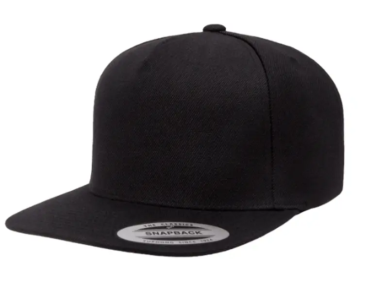 Custom Embroidery 5-Panel Caps