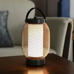Portable Metal Desk Lamp,3-Color Touch Control, Rechargeable Battery - Ideal Bedside Lamp for Bedroom Nightstand