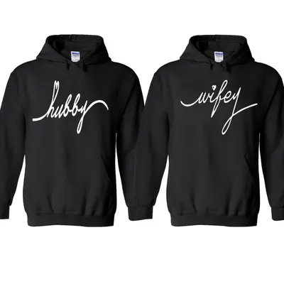 Hubby and Wifey Hoodie Set Nike TikTok Shop