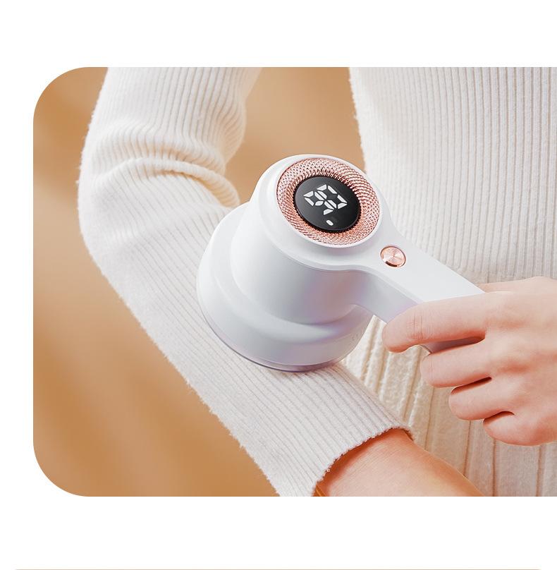 Electric Lint Remover Fabric Shaver, Portable Clothes Pill Fuzz Trimmer, Sweater Defuzzer for Clothing, Furniture and Fabric Care