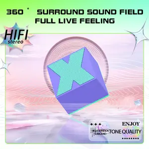 An indispensable fashionable mini speaker for young people with super sound quality and 360-degree stereo surround sound field. It is compact and exquisite and can be quickly connected to mobile phones and computers via