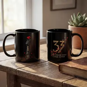 Clair Obscur Expedition 33 Mug For Those Who Come After Gustave's Arm  Rose petals  Gaming Gift  Gift for Game Lovers  Coffee Cup
