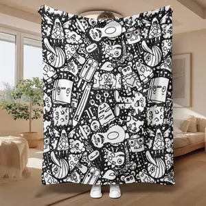 DIY Colorable Blanket Shawl. Suitable for both children and adults. It is an excellent choice for creative home decoration and as a beautiful gift. Soft, warm and comfortable. Perfect for anniversary, holiday, birthday parties and kitchen items.