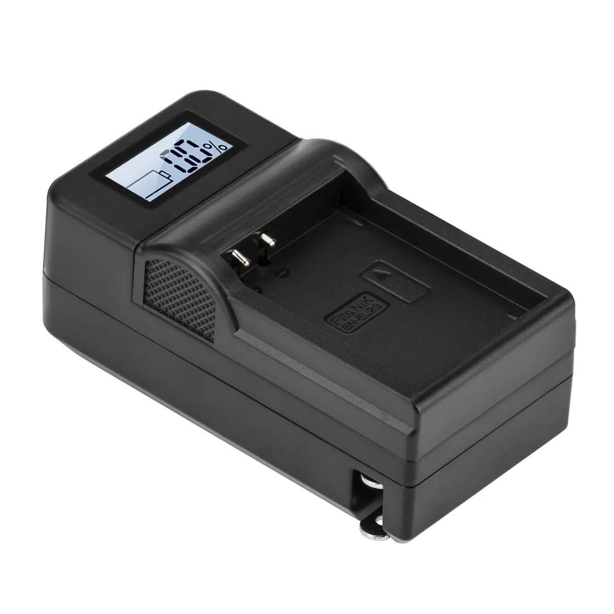 Green Extreme Compact Smart Charger with LCD Screen for Nikon EN-EL23