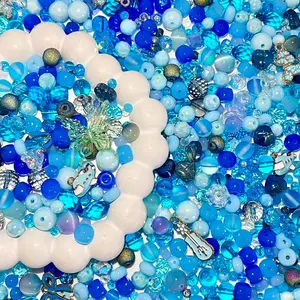 Mix beads for DIY pens, phone chains, key chains, jewelry, 3-20mm beads