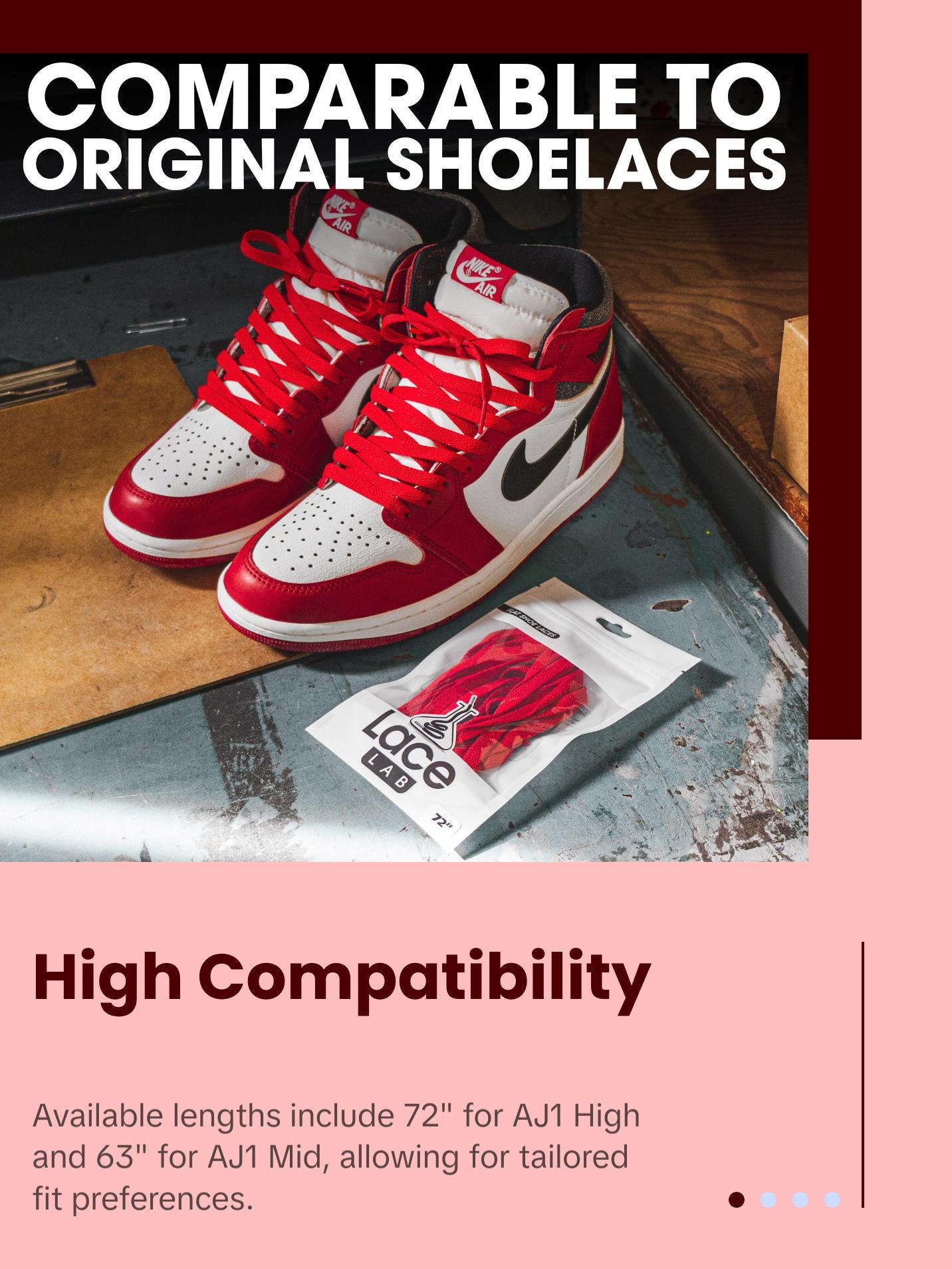 Mocha Jordan 1 Replacement Shoelaces