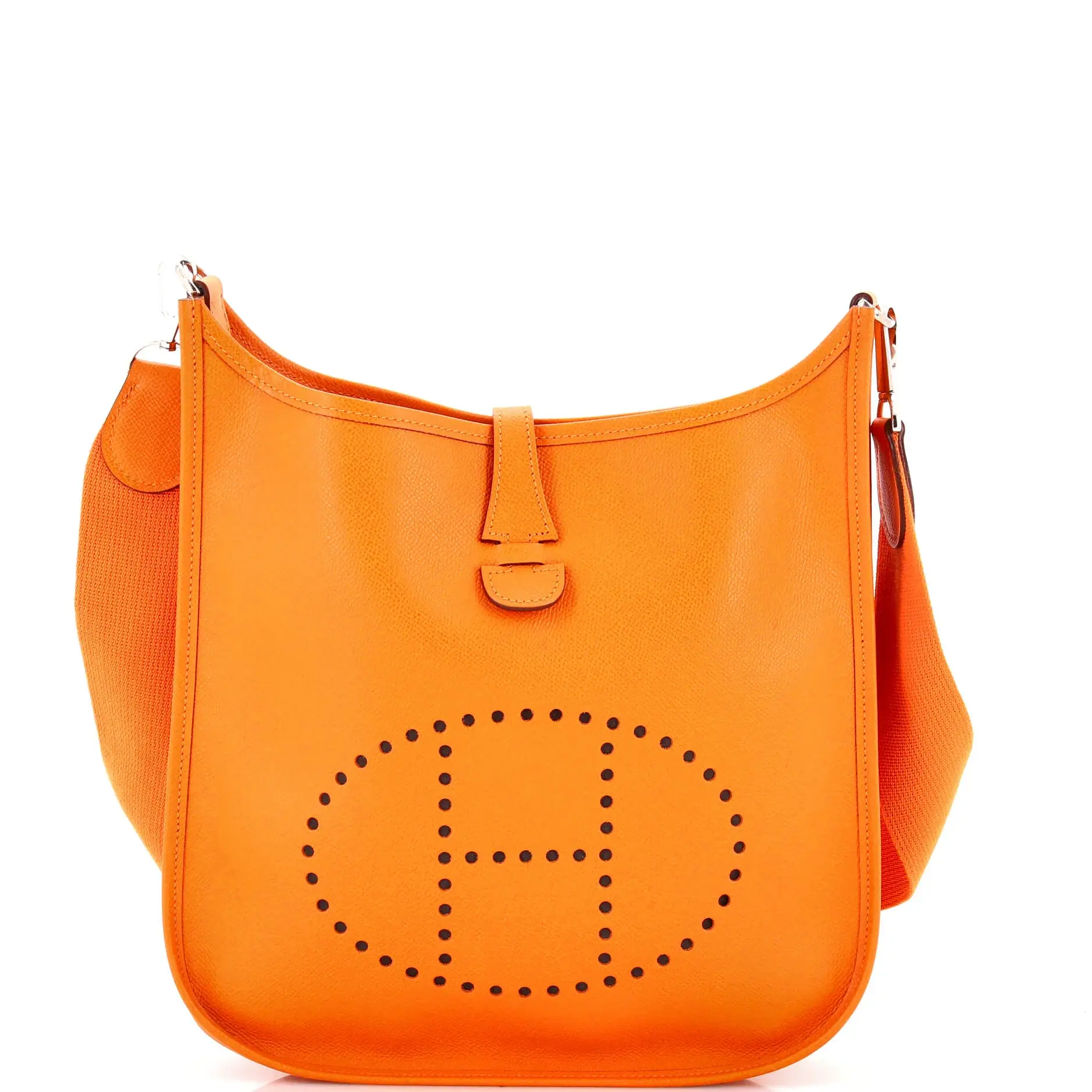 Pre-owned HERMÈS material Messenger Bags Hermes Evelyne Bag Gen II Epsom PM by Rebag