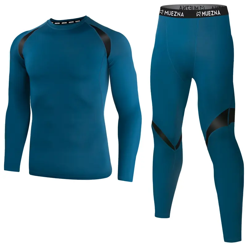 Long Johns Thermal Underwear Set for Men Thermal Base Layer Cold Weather Bottom Top