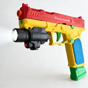 Colorful Vibrant SIG17 Toy Gun Model, Safe Soft Dart Play, No Screen Entertainment, Kids Gun Safety Education Toy, Equipped with 40 Soft Darts & 12 Shells, Outdoor Multiplayer Game Toy, Ideal Festival & Birthday Gift