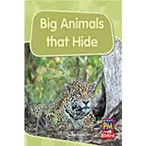 USED-Big Animals That Hide: Individual Student Edition Blue (Levels 9-11) by Rigby (Paperback)