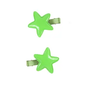 Star Clip - Bright Green