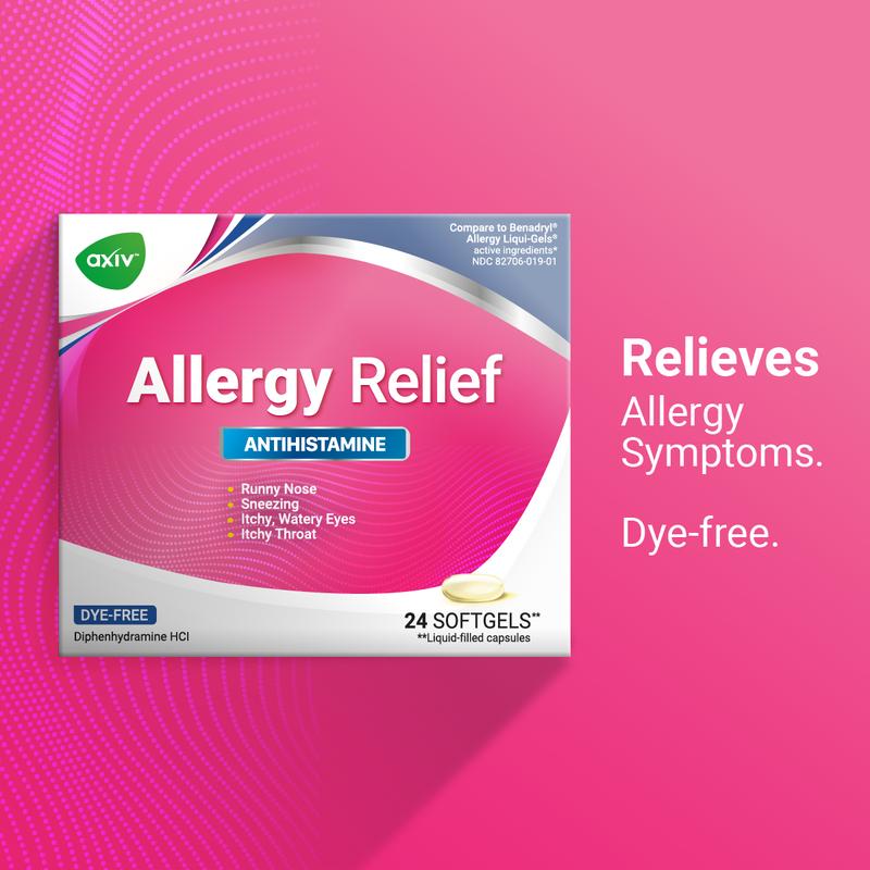 AXIV PACK: ALLERGY (1 BOX) + DAY AND NIGHT 48 (1 BOX) Healthcare Vitamin Supplements