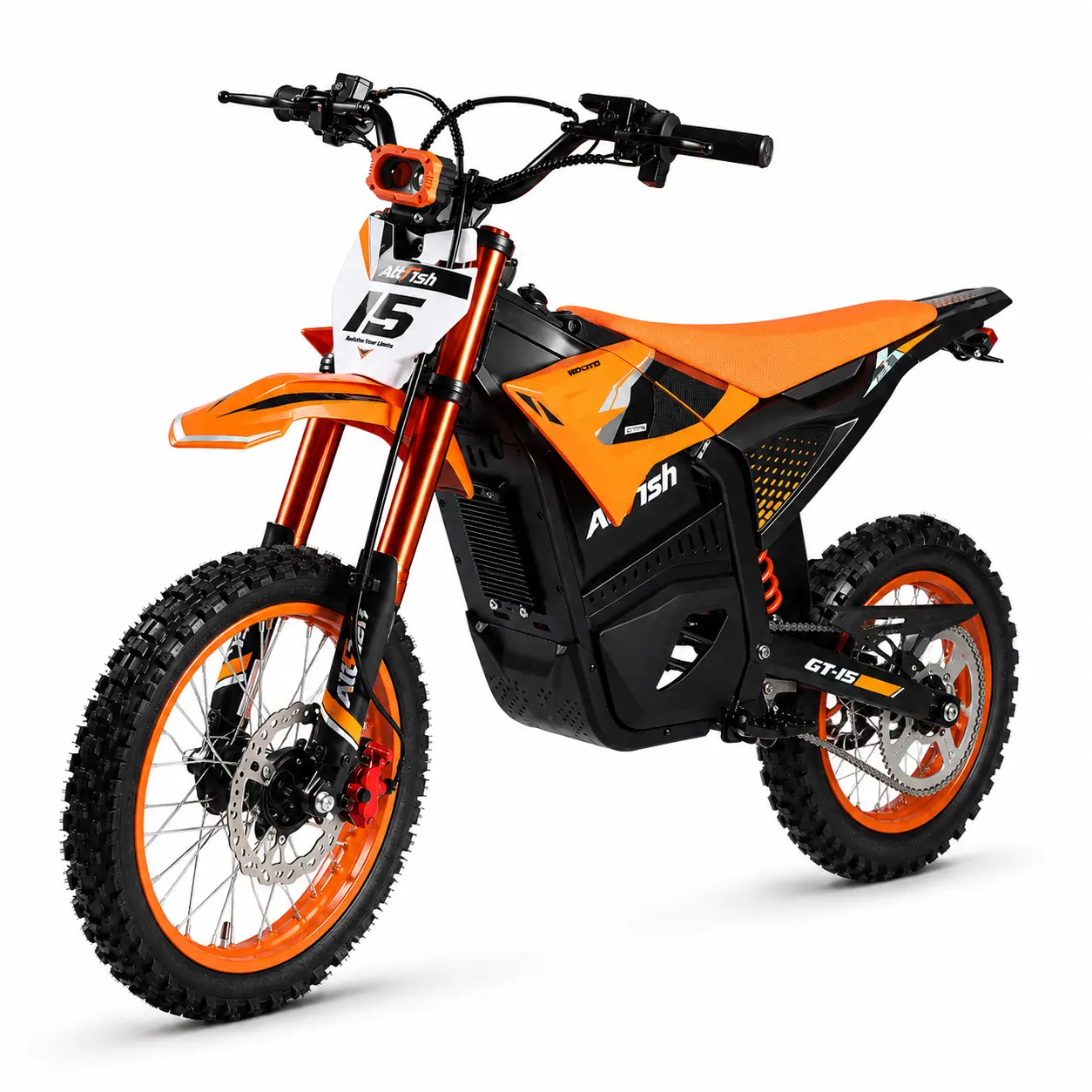 3500W Peak Motor Off-Road Electric Bike for Adults, 35MPH Top Speed, 48V 20.8Ah Battery, Hydraulic Disc Brakes, 6-8H Charging, 14"/12" All-Terrain Tires, 350LBS Max Load, High-Power Outdoor Riding Bike