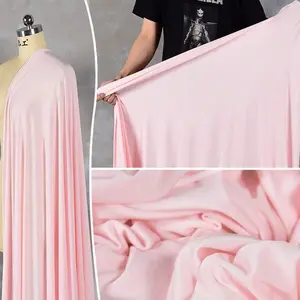 High Elasticity Knitted Fabric, 75D, Silk and Viscose Blend, Breathable Soft Material, Yoga Wear, DIY Fabric, 59x36/108/180 Inches