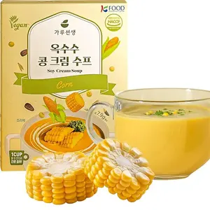 K FOOD KOREAN FOOD Corn Soy Cream Soup 1.41oz(40g)*3packs Ready-to-Eat Breakfast