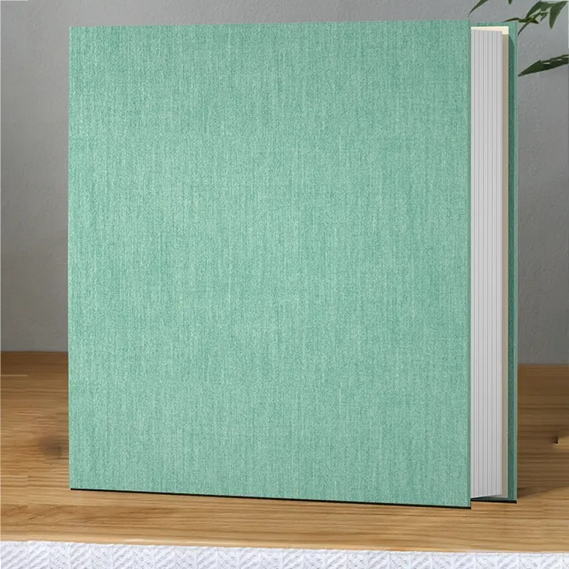 6 Inch 200 Pocket Linen Photo Album, Creative Insert Photo Album, Travel Scrapbook Album, Great Gift for Halloween Thanksgiving Christmas