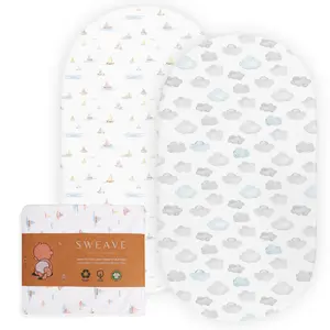 Organic Bassinet Fitted Sheets