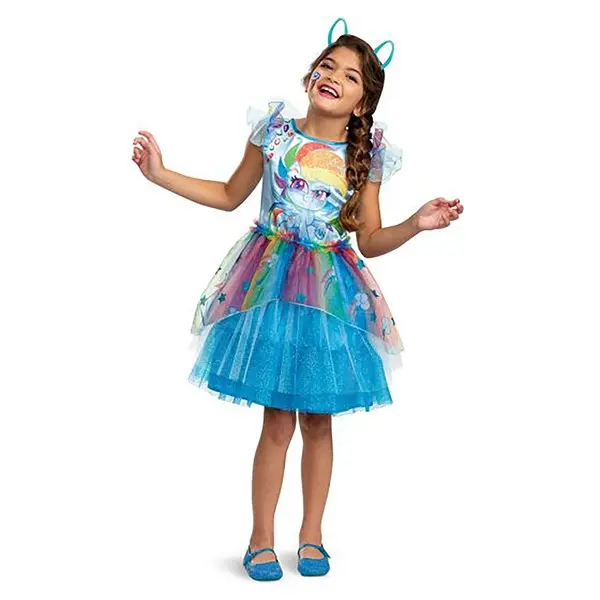 My Little Pony Toddler/Kid's Rainbow Dash Deluxe Costume, Fantasy, Halloween Parties