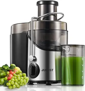 3 Inch Wide Mouth Juicer Machine Centrifugal Extractor 800W Max Power For Whole Vegetables And Fruits 3-Speed Setting 400W Motor Electric Fruit Maker Easy To Clean BPA Free Kitchen Appliance