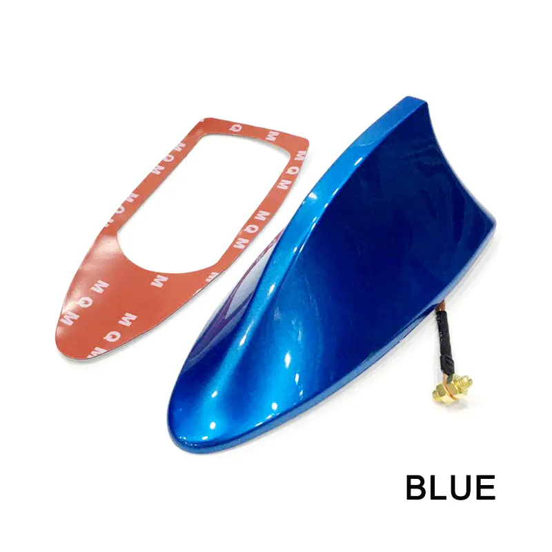 Car antenna with radio signal Car shark fin antenna roof fin modified antenna decoration universal type