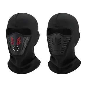 Winter Rider Warm Anti-Haze Balaclava Full Face Mask for Motorcycle Riding Cycling Ski Hood Cap Windproof Soft Outdoor Warm Bike Headwear