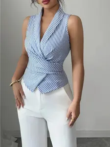 Esther - Crossover Sleeveless Top