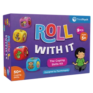 ThinkPsych Roll With It – CBT Coping Skills Kit for Kids (Ages 5–12)
