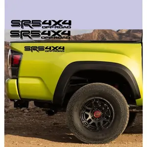 SR5 Off Road, SR5 4X4, Tacoma, Tundra, Decals, Stickers, Bedsides Decal Sticker, Truck bedside decals set of 2, TRD Off Road