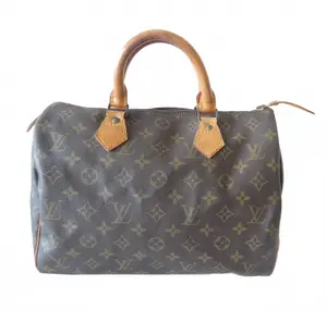 Pre-owned Louis Vuitton canvas Shoulder Bags Monogram Speedy 30 Hand Bag 853