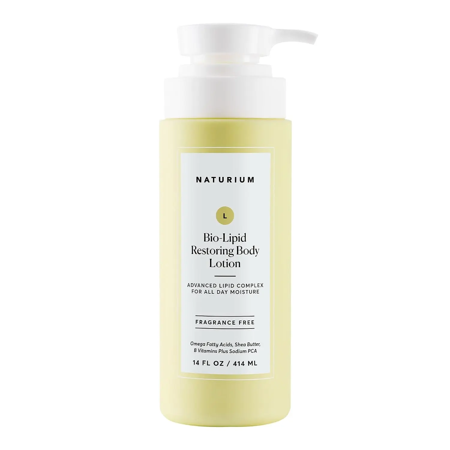 Naturium Bio-Lipid Restoring Body Lotion, All Day Moisture, 14 fl oz
