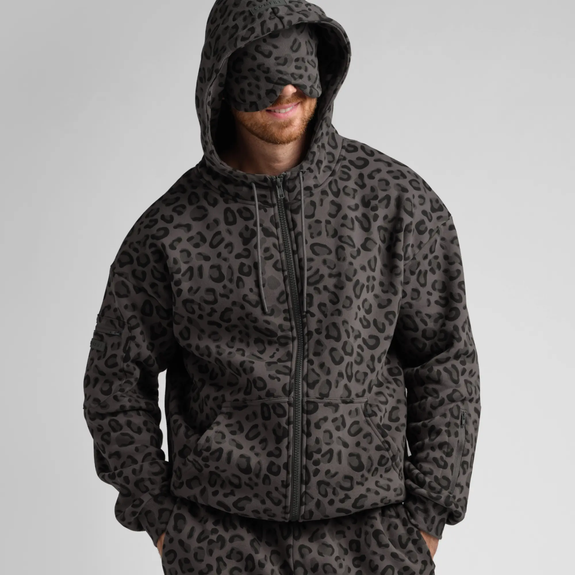 Comfrt | Airplane Mode Travel Zip Hoodie | Zip Up Hoodie With Eye