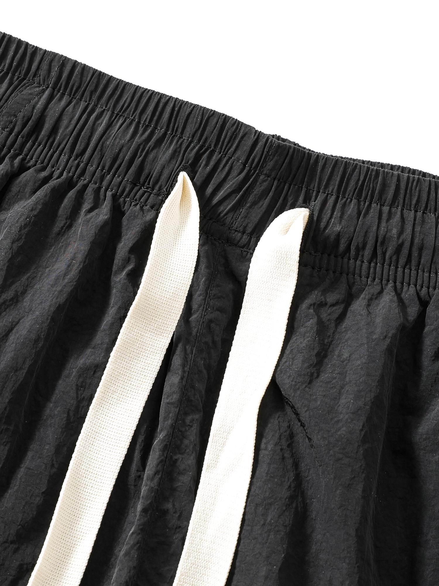 2PACK Men's Summer Quick Dry Mesh Shorts, Breathable Casual Athletic Shorts for Gym, Beach & Daily Wear, Trendy Streetwear