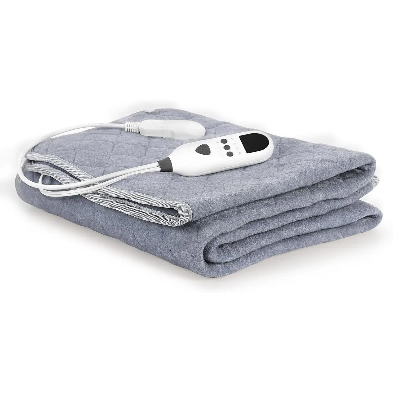 Heated Mattress Pad Mini Twin Size, 31.5" x 63" Electric Mattress Pad with Digital Controller, 9 Heat Settings, 1-6 Hours Auto Shut Off, Fast Heating, Mach