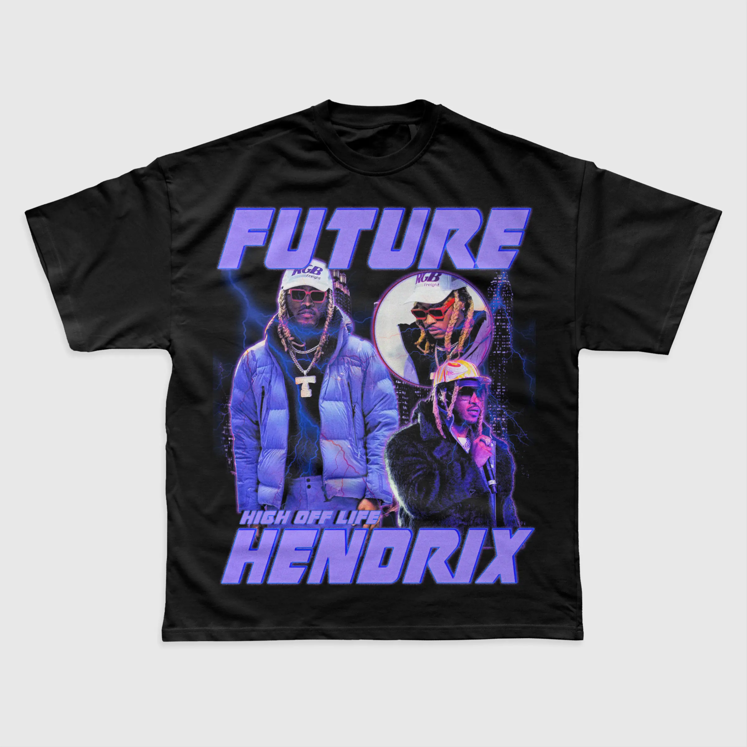 FUTURE HENDRIXX RAP TEE graphic tee