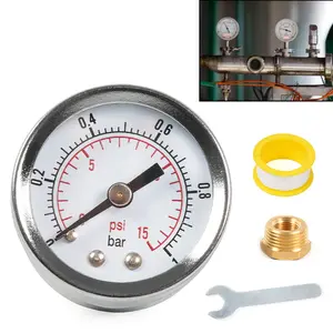 Car modification accessories fuel pressure gauge oil pressure gauge connector pressure instrument