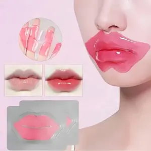 12-Piece Crystal Lip Mask with Hyaluronic Acid, Moisturizing & Nourishing, Smooth Skin Care, Ideal for Dry Lips, Essential Beauty Product