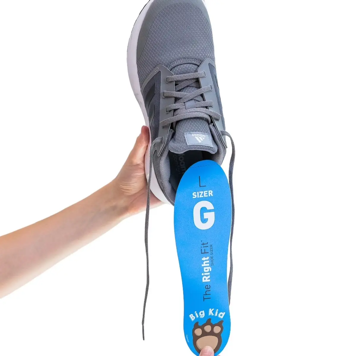 The Right Fit Shoe Sizer, Measuring Device, Reusable, Waterproof, Portable, Children Shoe Measuring Tool