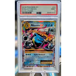2016 Pokémon - XY Evolutions - M Blastoise ex #22/108 PSA 9 MINT