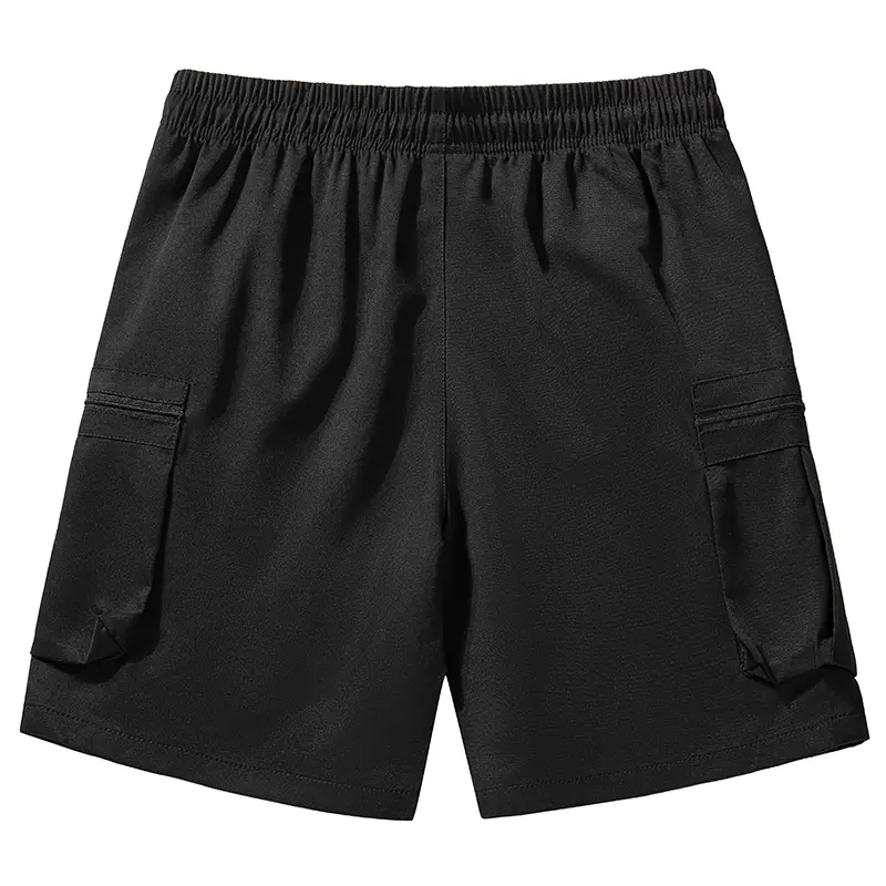 3-Pack Men's Cargo Shorts with Zipper Pockets Drawstring Waist Label Patch Relaxed Fit Lightweight Breathable Casual Streetwear Summer Active Wear 3-Pack Men's Cargo Shorts with Zipper Pockets Drawstring Waist Label Patch Relaxed Fit Lightweight Breathable Casual Streetwear Summer Active Wear