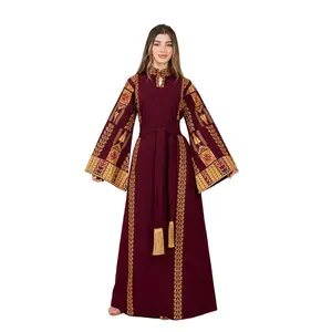 Asala Embroidered Thoub: It Offers A Refined Look With A Modern Touch