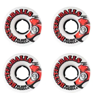 Sector 9 Longboard Wheels 61mm Butterballs 80A White