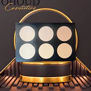 Light Compact Powder Palette - Convenient Makeup Tool for All Occasions