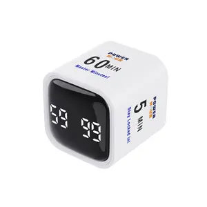 Power Hour Timer - Digital 5/10/30/60 Minute Focus Interval for Studying Training Content Creation & Life Goals Beat Procrastination Build Discipline