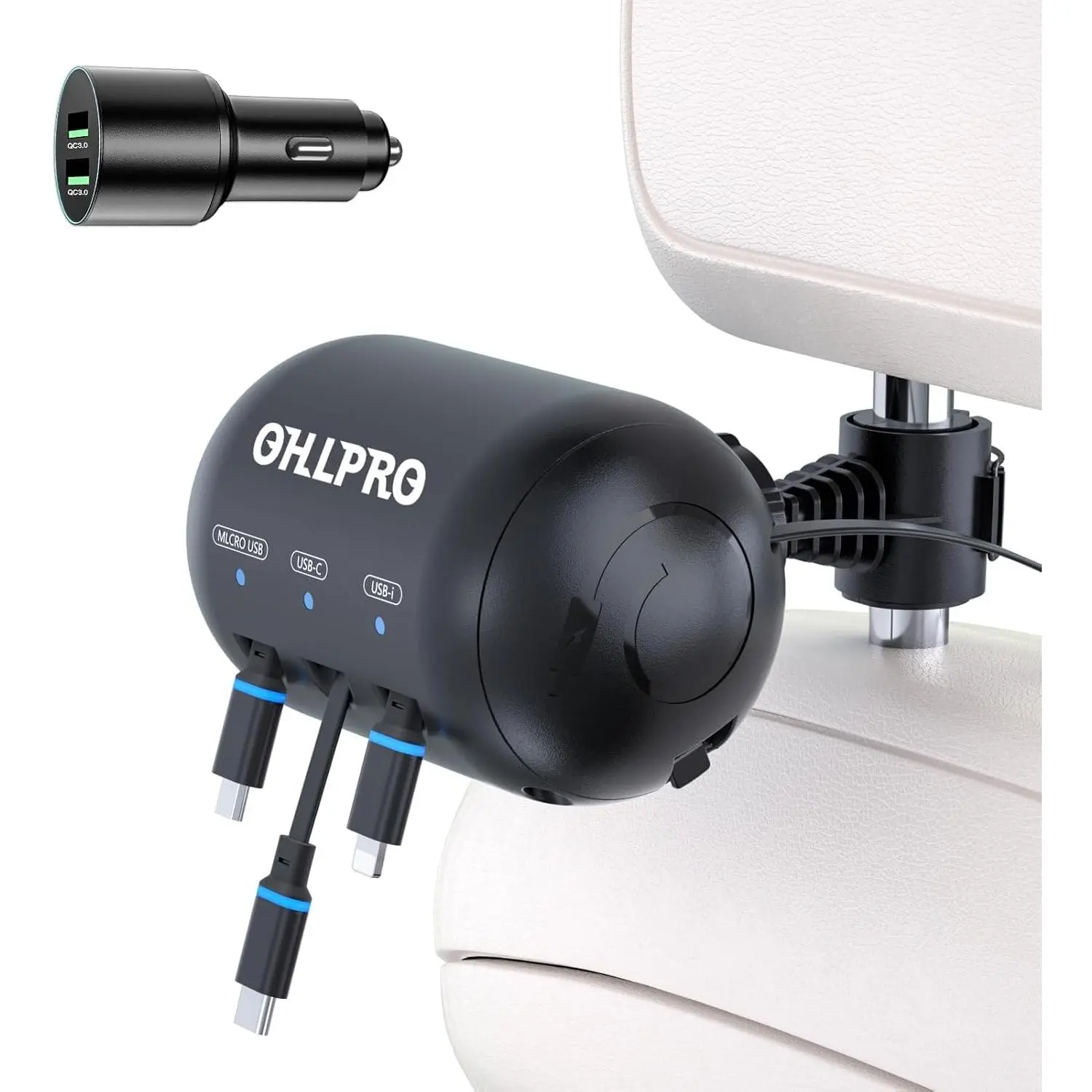 Car Adapter | 3-IN-1 Charging Station