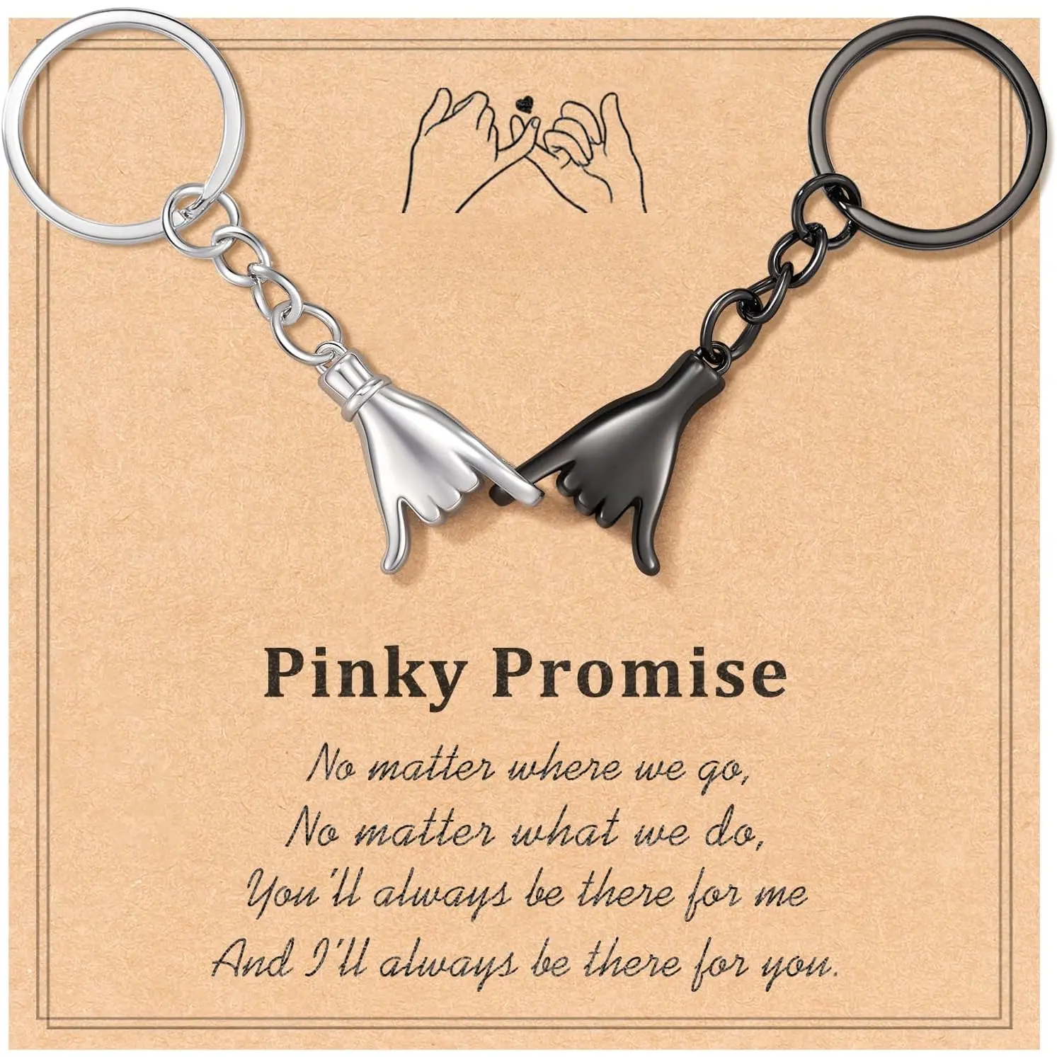 Matching Keychains for Couples, Matching Couples Stuff One Year Anniversary Birthday Keychian Gifts for Girlfriend His Her Bf Gf Women Men