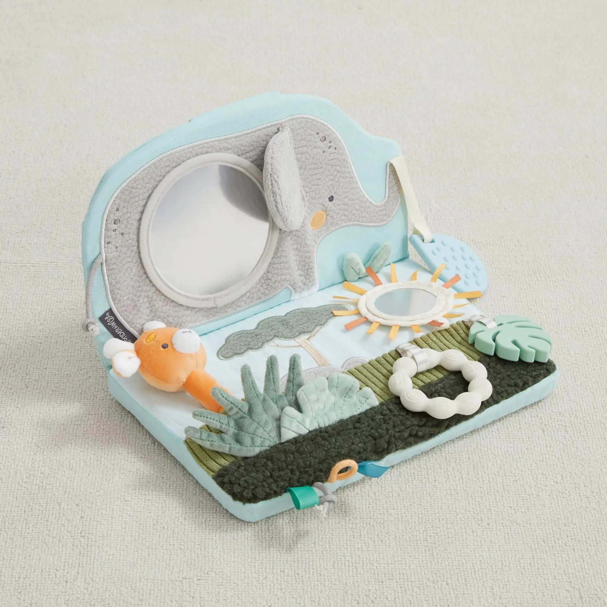 Elephant Tummy Time - Toy for Babies, Baby Playgym & Playmat Accessories - Wonder & Wise