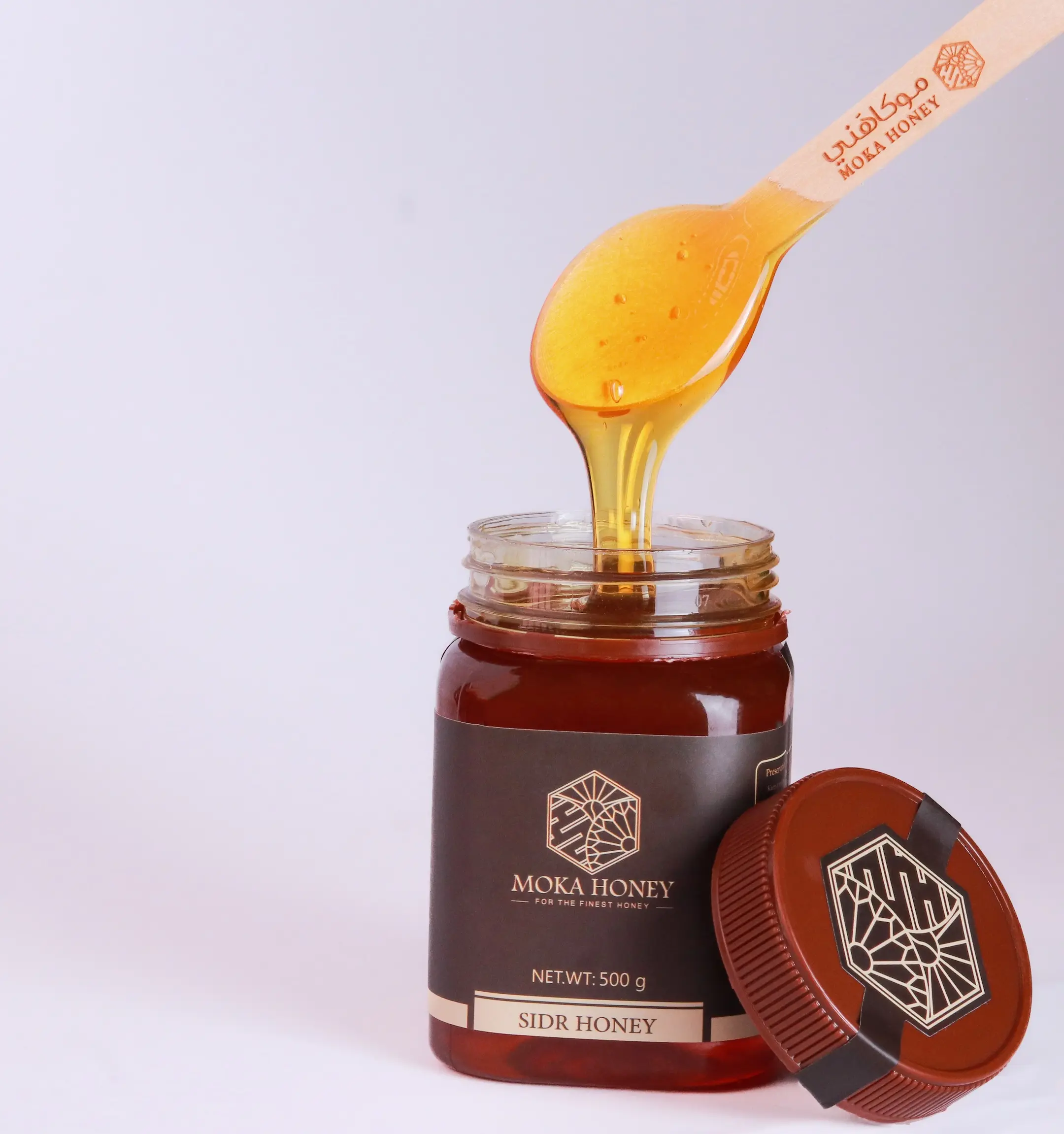 MOKA Sidr Honey 500G - Sweet and Delicious Flavor, Natural MOKA Sidr Honey 500G - Sweet and Delicious Flavor, Natural