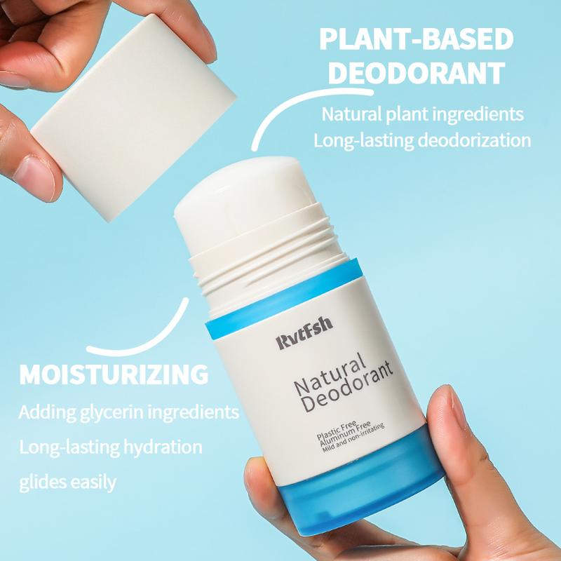 2PS RVTFSH Deodorant ExtraStrength Natural Moisturizes Deodorant For Women& Men Aluminum Free Parabens Free 48H Odor Protection lavender & rose and mint & cologne 2.65 0z fast  orange  soap