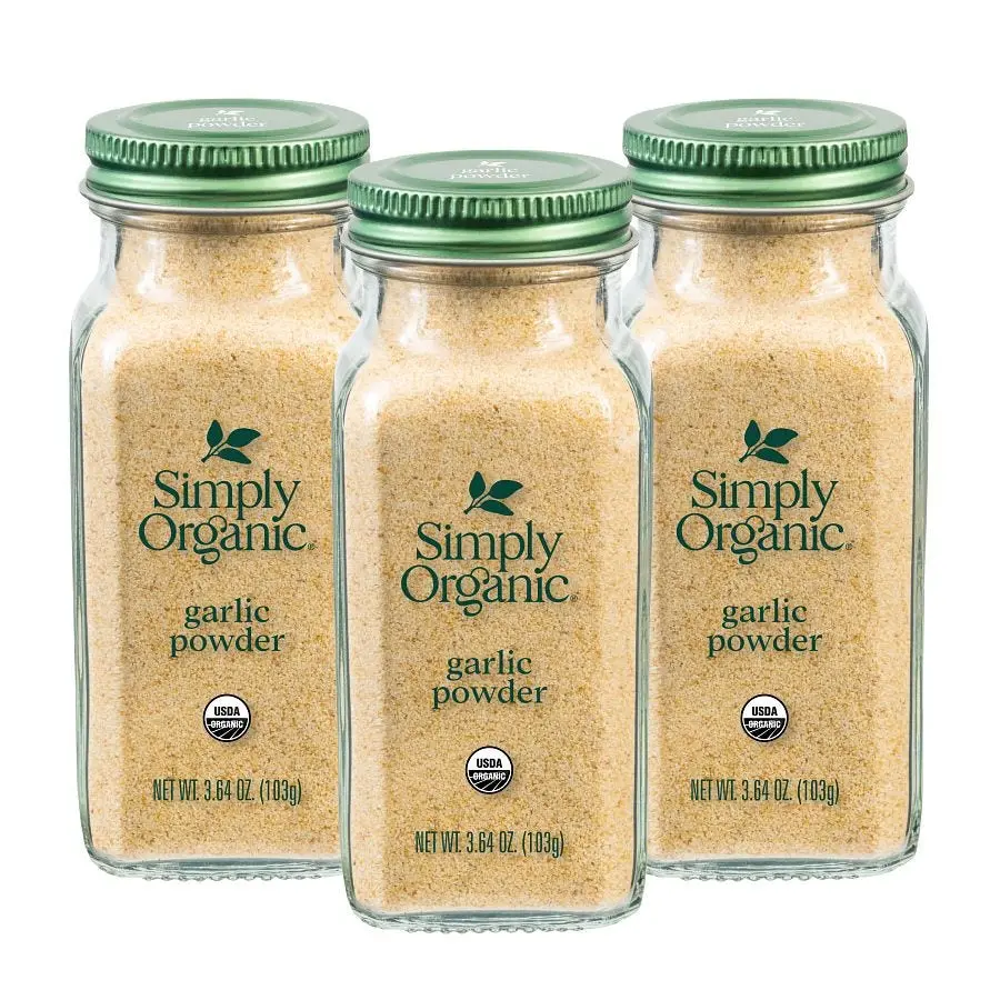 Simply Organic Garlic Powder 3.64 oz. (3 Pack) Simply Organic Garlic Powder 3.64 oz. (3 Pack)